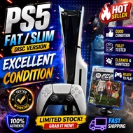 Used PS5 Fat Disc / PS5 Slim Disc + Brand New FC26 | Original Sony Console | Ready Stock