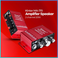 COD Kinter Amplifier Speaker 2 channel 20W - MA-170 / power mini 12v full bass / amplifier mini full