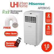 Hisense/Midea Portable AirCond Air Conditioner (1.0HP) AP09KVG / MPH-09CRN1 / MPO-10CRN1