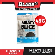 Luscious Recipe Meaty Slice Air Dried Slice (Pure Beef Liver) Pet Treats 45g
