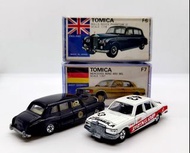 絕版 日製 Tomica Rolls Royce Phantom VI 高島屋特注 & Mercedes Benz 450 SEL  Dunlop 特注