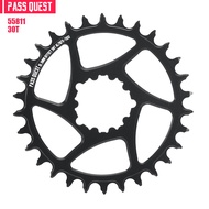 Pass Quest GXP Direct Mount Positive Negative Chainring Discs Xx1 X1 X01 X0 X9 GX NX Sx Dub อุปกรณ์เ