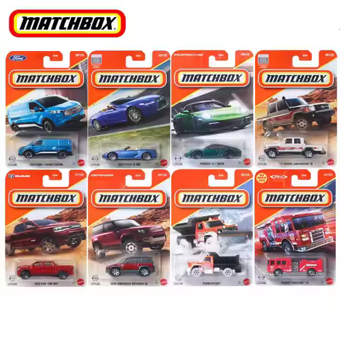 Original 26D Matchbox 1/64 Car Lincoln Continental Porsche 911 Targa Pierce Volterra Ev Vehicle Mode