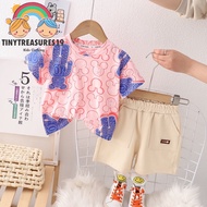 Tinytreasures19 Tshirt Short OOTD for Boy 3mo-4yrs old High Quality Premium Cotton/Direct from Man