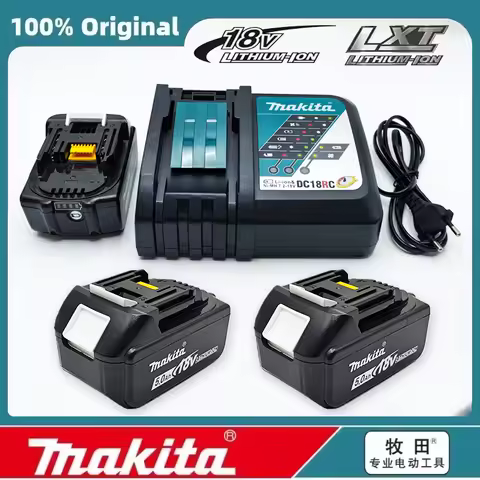 Makita 18V Battery 5Ah BL1850B Lithium ion Genuine Makita 18V Battery BL1850 BL1860 BL1860B BL1840B