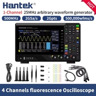 Hantek DPO7504U 4-Channel Digital Oscilloscope+1 Channel Waveform Generator 500MHz 2GSa/s 2Gpts 500,