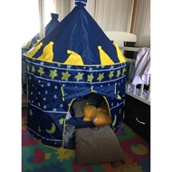 Children's Play Tent Castle Model Kids Portable Tent - Blue
