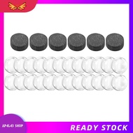 [ap4l43.] 24 Sets Craft Fridge Magnet Glass  Magnet with Adhesive Backing and Transparent Clear Glas