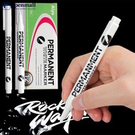 【OMALL】 White Black Red Marker Pens 1.0mm Oily Waterproof Paint Pen DIY Graffiti Sketching Markers S