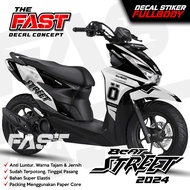 Stiker Dekal BeAT STREET Fullbody TERBARU Decal Beat Street motif OHLINS Fullbody Striping BeAT Str
