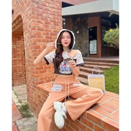 BLT Brand Set 2 Pieces Hoodie + Long Pants Size.XL Second Hand