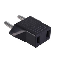 2 Pin to 2 Pin / US to EU Travel AC Power Socket Plug Adapter Converter