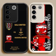 BI87 Madura United FC Casing for VIVO Y81s V29 Pro V29E Y81 Y100 5G White Black