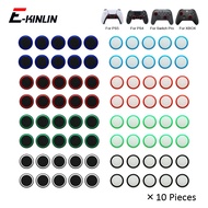 10 Piece Thumbstick Grip Cap Silicone Joystick For Sony Playstation DualSense Dualshock 4 5 PS4 PS5 Compatible For Nintendo Switch Pro