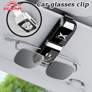 Xpeng X9 G6 Car Glasses Holder Glasses Double Clip Car Sunglasses Clip Sun Visor Eyeglasses Holder U