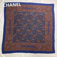 CHANEL vintage silk scarf 真絲圍巾