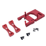 Metal Servo Mount Bracket Beam Crossbeam Set for WPL C14 C24 B14 B24 MN D90 MN99S RC Car Upgrades Parts Accessories