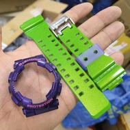 () GA-100/110 GD-100/110 REPLACEMENT BEZEL &BAND.GLOSSY RED.