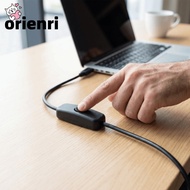 ORIENRI Type C Male to Female, with ON/ Switch 30cm/11.8inch Power Extension Cord, Wide Compatibilit
