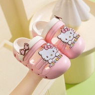 Japanese Anime sanrio Kuromi Melody Big-Eared Dog Hello Kitty Children's Gift Hole Shoes sanrio Hole