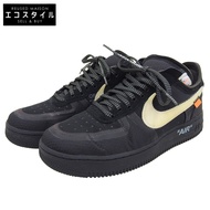 Nike Black Tag Air Force 1 Low 運動鞋，男款，黑色，尺寸 26.5cm，AO4606-001（二手）