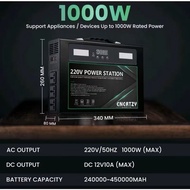 ENERTYZ portable power station 350w/650w/1000w AC 220v Output emergency