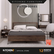 KitchenZ Chester Victor Shoe Cabinet Bed frame Bedroom Living Room Minimalist Wall Display Almari Ka
