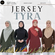 Tshirt Muslimah Jersey Tyra | Humaira Design | Jersey Muslimah Microfibre