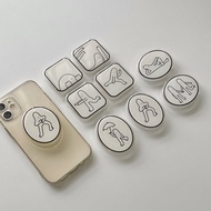 [CLEARANCE] Frank Glittered Epoxy Phone Grip by September Spring
