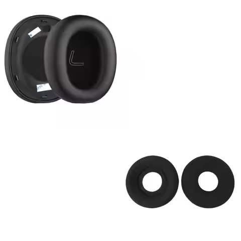 1 Pair Edifier WH950NB Headphone Covers Black + 1 Pair SC60 USB ML Ear Cushions