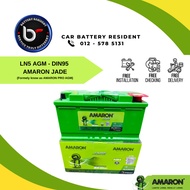 [ Installation Provided ] LN5 AGM | DIN95L | DIN95 AMARON JADE AGM MF Car Battery Bateri Kereta MERZ