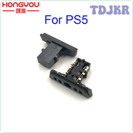 TDJKR 100Pcs Headphone Headset Earphone Jack Port Socket Connector Repair Parts for Playstation 5 PS5 Controller DNNRW