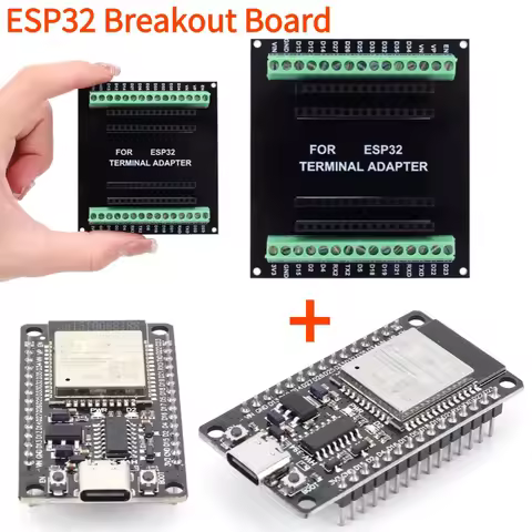 ESP-WROOM-32 ESP32-S Development Board Type C ESP32 Bluetooth Wifi ESP32 Nodemcu Bluetooth Module + 