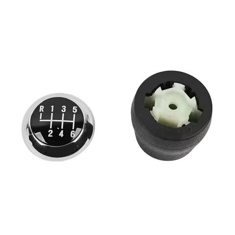 AB39-7J407-AC Car MT 6-Speed Gear Shift Lever Knob Shifter Chrome Top Ball For Ford Ranger Transit C