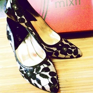 Authentic MIXIT lace 2 inch heels (preloved)
