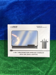 ITFIT 3 in 1 無線充電座 （跟 30w 插頭）