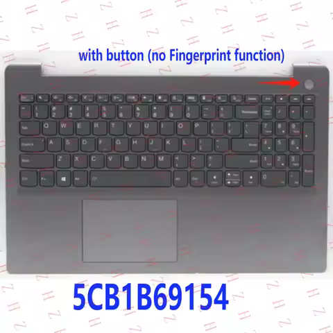 P+ For Lenovo IdeaPad 3-15ALC6 ITL6 Backlit Keyboard Palmrest 5CB1B69154 5CB1B65660