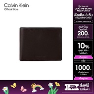 CALVIN KLEIN กระเป๋าสตางค์ผู้ชาย รุ่น 4D1012G BAY - สีดำ