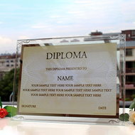 Simple Crystal Glass Creative Table Photo Frame 3R 4R 5R 6R 8R A4 Picture Frame Childrens Combinatio