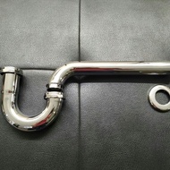 Sifon wastafel. Pipa Wastafel . Leher Angsa. P-Trap. Siphon ang D3V!!