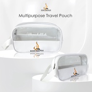 Hiqmah Travel Pouch Bag [White Color]