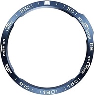 GANYUU Steel For Garmin Fenix7 7X 6 6XPro Bezel Rings Adhesive Anti Scratch Metal Bezel Cover Protective Watch Accessories Fenix7 7X (Color : D, Size : For Fenix 7)