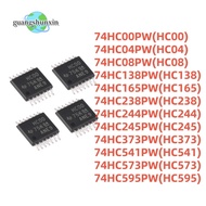 5PCS 74HC00PW 74HC04PW 74HC08PW 74HC138PW 74HC165PW 74HC238PW 74HC244PW 74HC245PW 74HC373PW 74HC541P