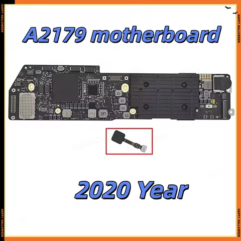 for Macbook Air original motherboard 13 inch A2179 logic board with touch ID 820-01958-A i3 i5 8G 16