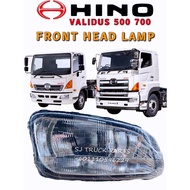 HINO VALIDUS 500 700 CABIN FRONT LIGHT HEAD LAMP LORRY LAMPU BERSA