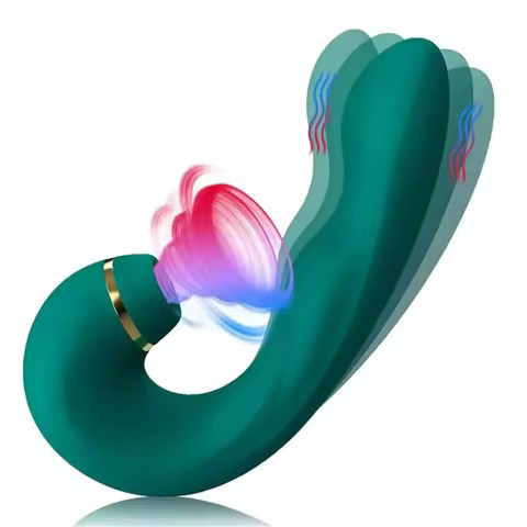 Realistic Sucking Vibrator for Women Thrusting Sucker Vagina Massager G Spot Stimulator Nipple Clito