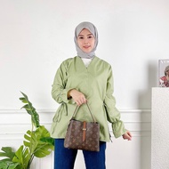 Tq88indonesia Tops LatestWanitas Dara Blouse Stripe/ Trendy Striped Blouse/