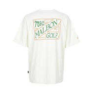 Geometric Logo Print Pure Cotton Crew Neck Short Sleeve T Shirt Men Women Outdoor Golf Apparel   6.9