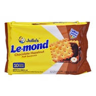 Julie's Le-Mond Sandwich Biscuits - Chocolate Hazelnut