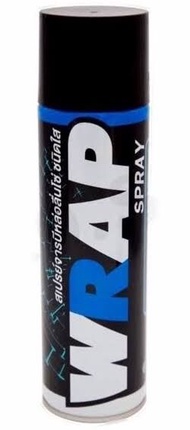 สเปย์ ฉีดโซ่  LUBE71 Wrap Spray สเปรย์หล่อลื่นโซ่ บิ้กไบค์ (สีใส) 600ml. จารบีใส สำหรับรถ superbike 